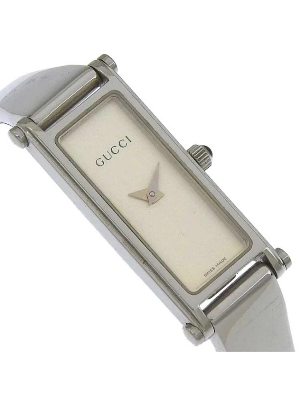 Gucci Stainless Steel Quartz Analog Display Silver Dial Watch - Picture 3 of 8